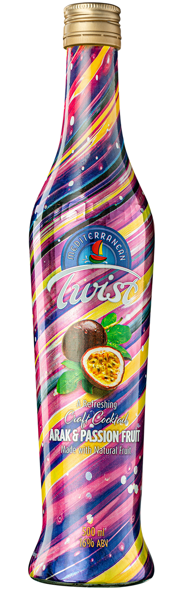 Arak and Passion Fruit Twist